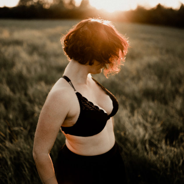 Portrait intime de femme, Hélène Halgand Photographe