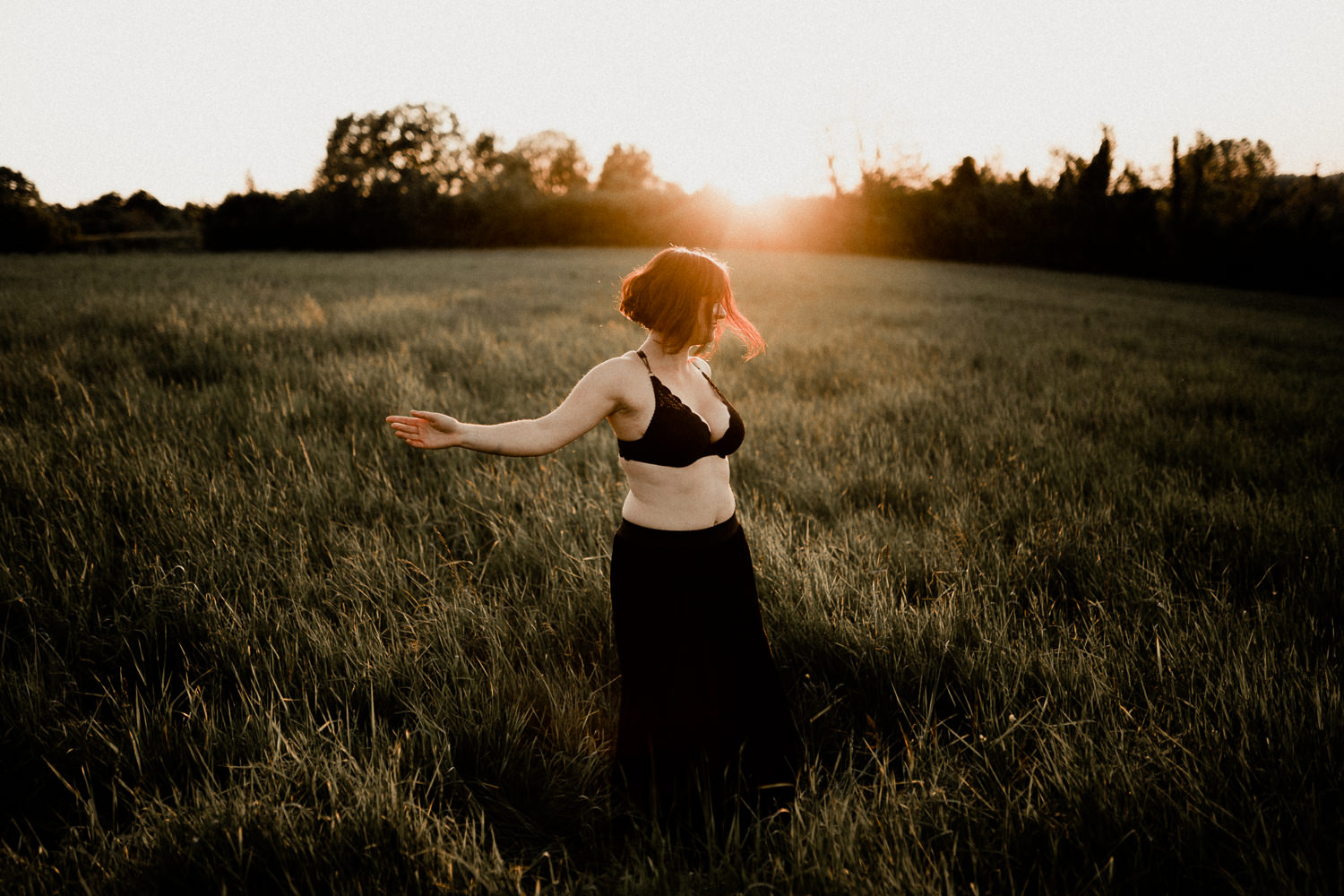 Portrait intime de femme, Hélène Halgand Photographe