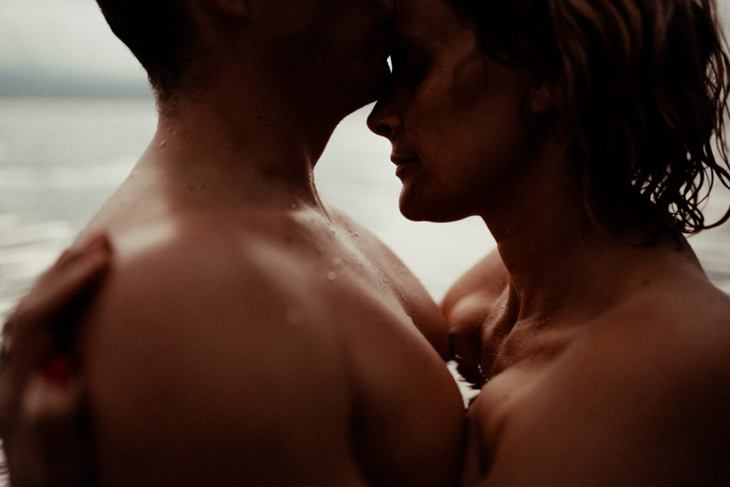 Couple au Lac Léman Hélène Halgand Photographe