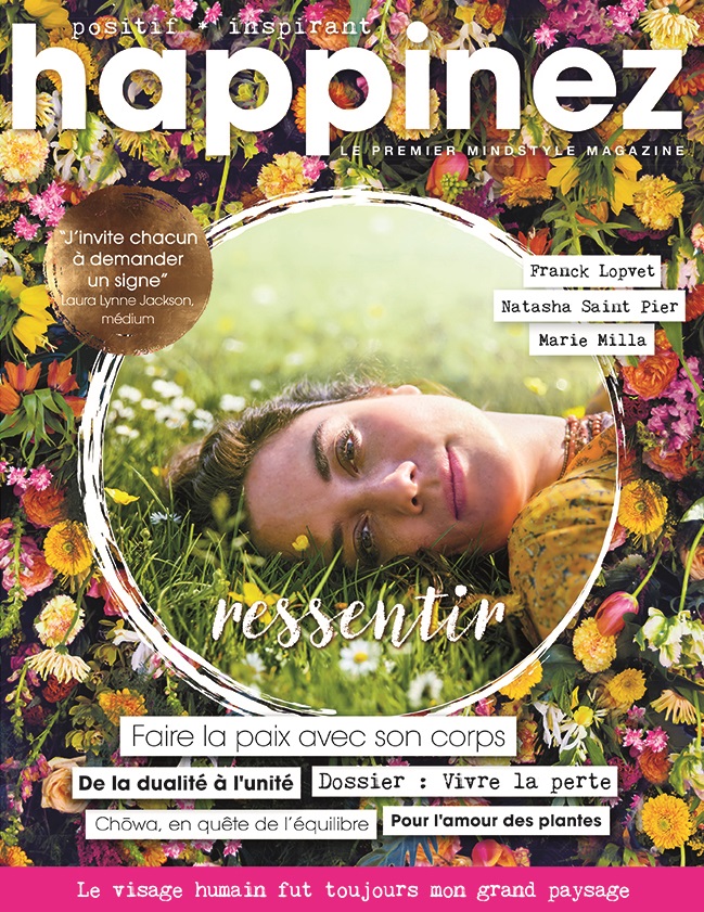 Publication Magazine Happinez Hélène Halgand