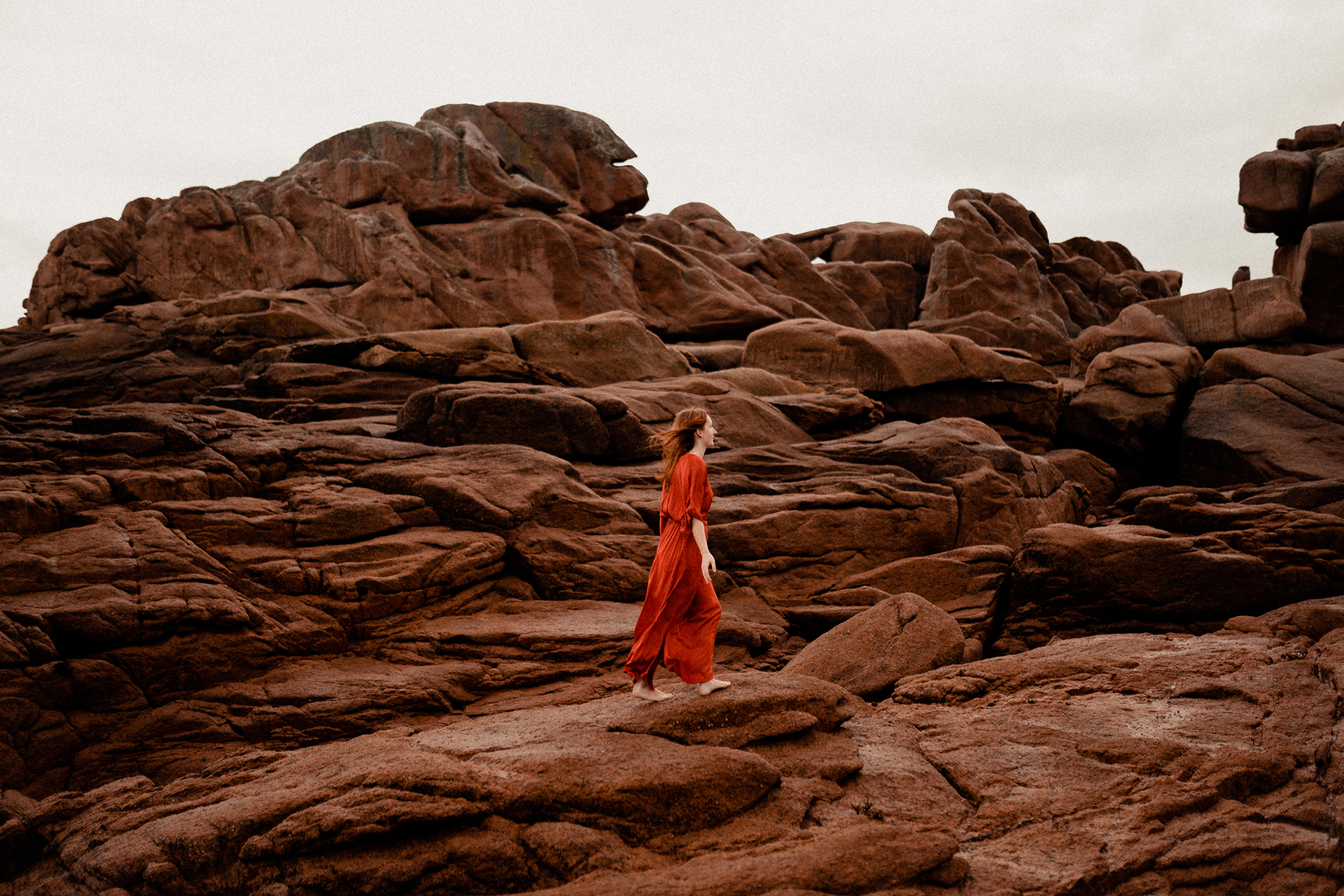 Portraits sauvages Ploumanac'h Bretagne